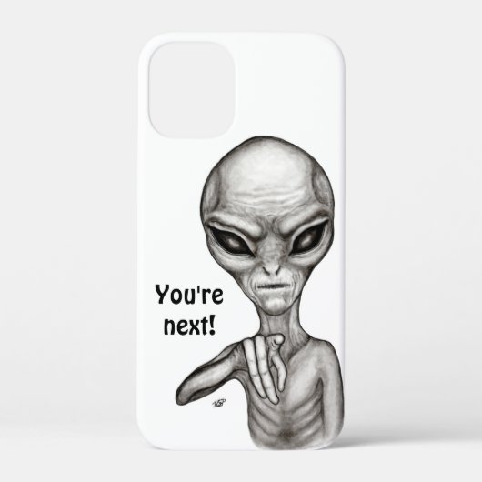 Coques Case-Mate iPhone Mauvais Alien, Tu es le prochain ! (Verso)