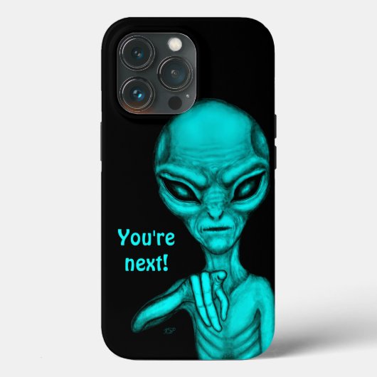Coques Case-Mate iPhone Mauvais Alien, Tu es le prochain ! (Verso)