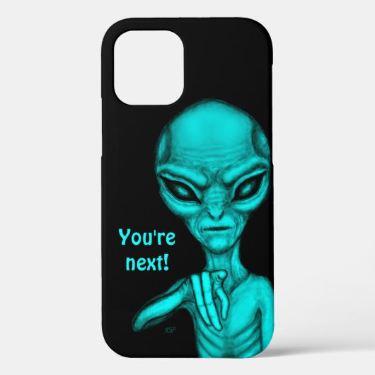 Coques Case-Mate iPhone Mauvais Alien, Tu es le prochain ! (Verso)