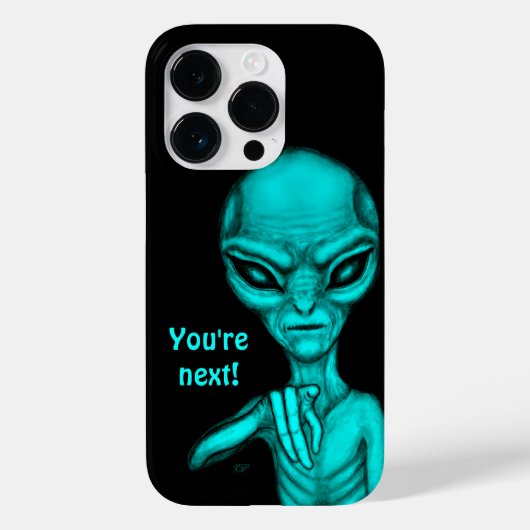 Coques Case-Mate iPhone Mauvais Alien, Tu es le prochain ! (Verso)