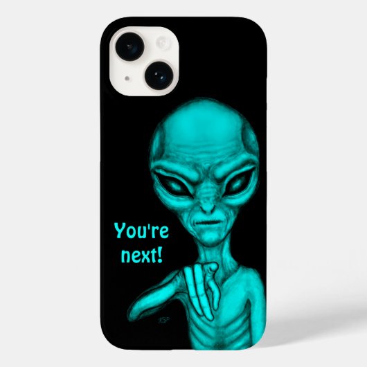 Coques Case-Mate iPhone Mauvais Alien, Tu es le prochain ! (Verso)