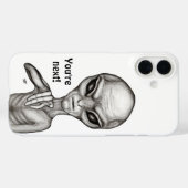 Coques Case-Mate iPhone Mauvais Alien, Tu es le prochain ! (Verso (horizontal))