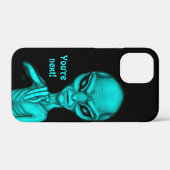 Coques Case-Mate iPhone Mauvais Alien, Tu es le prochain ! (Verso (horizontal))