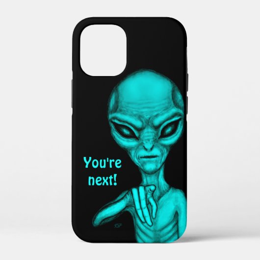 Coques Case-Mate iPhone Mauvais Alien, Tu es le prochain ! (Verso)