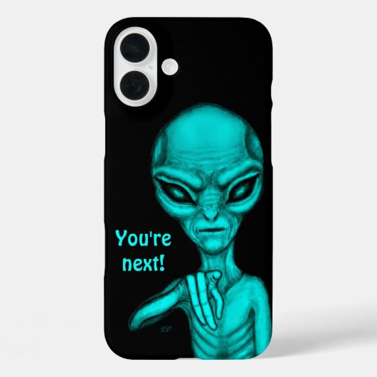 Coques Case-Mate iPhone Mauvais Alien, Tu es le prochain ! (Verso)