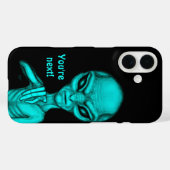 Coques Case-Mate iPhone Mauvais Alien, Tu es le prochain ! (Verso (horizontal))