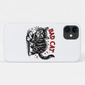 Coques Case-Mate iPhone Mauvais Chat (Dos (Horizontal))
