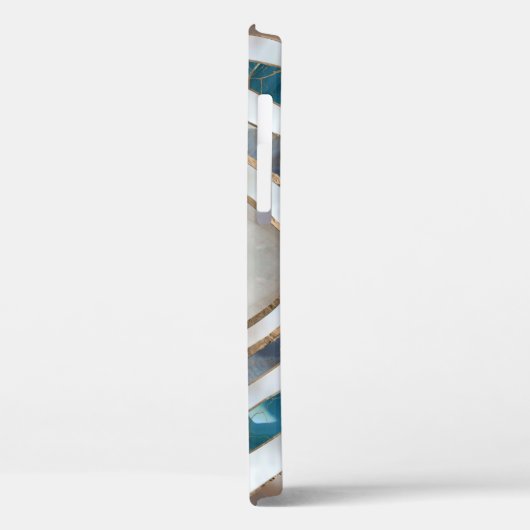 Coques Case-Mate iPhone Mauvais oeil Textiles et or (Verso / Gauche)