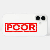 Coques Case-Mate iPhone Mauvais timbre (Verso (horizontal))