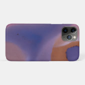 Coques Case-Mate iPhone « Mauve Mirage Flow » – Abstrait Rose Bleu Pêche (Dos (Horizontal))