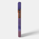 Coques Case-Mate iPhone « Mauve Mirage Flow » – Abstrait Rose Bleu Pêche (Verso / Gauche)