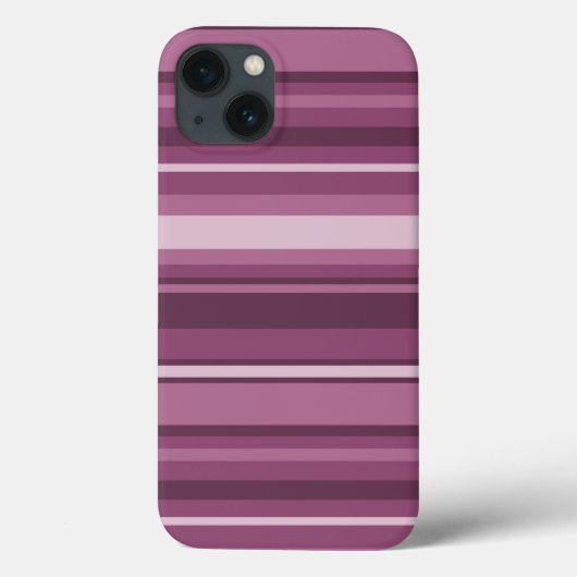 Coques Case-Mate iPhone Mauve rayures Coque-coque iphone Mate (Verso)