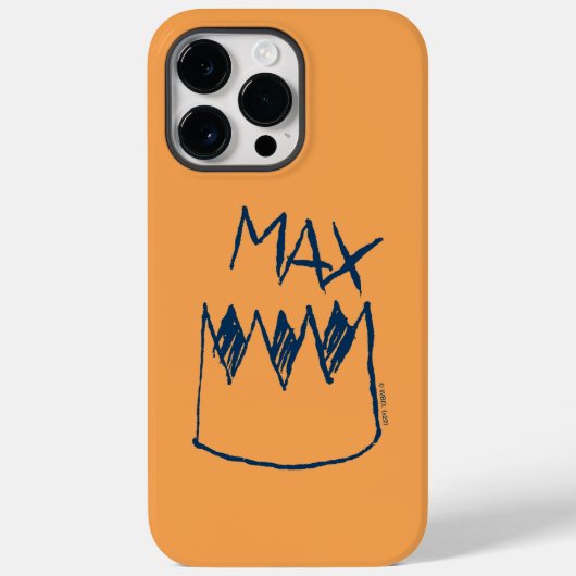 Coques Case-Mate iPhone Max & Crown Sketch (Verso)
