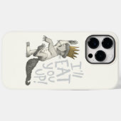 Coques Case-Mate iPhone Max. | Je Te Mangerai ! (Verso (horizontal))