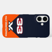 Coques Case-Mate iPhone Max Verstappen 33 F1 Course (Verso (horizontal))
