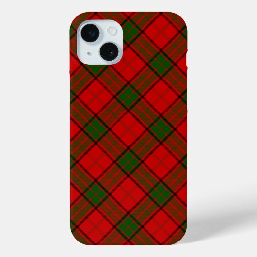Coques Case-Mate iPhone Maxwell tartan rouge vert plaid (Verso)