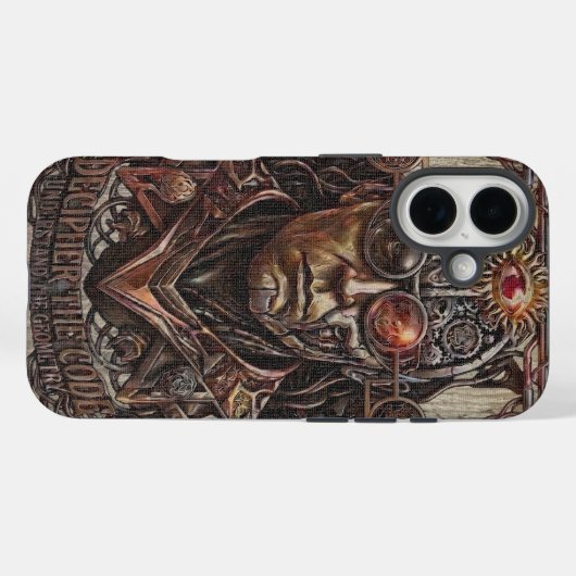 Coques Case-Mate iPhone Maynard - Déchiffrer le Code Cyber Occult Case (Verso (horizontal))