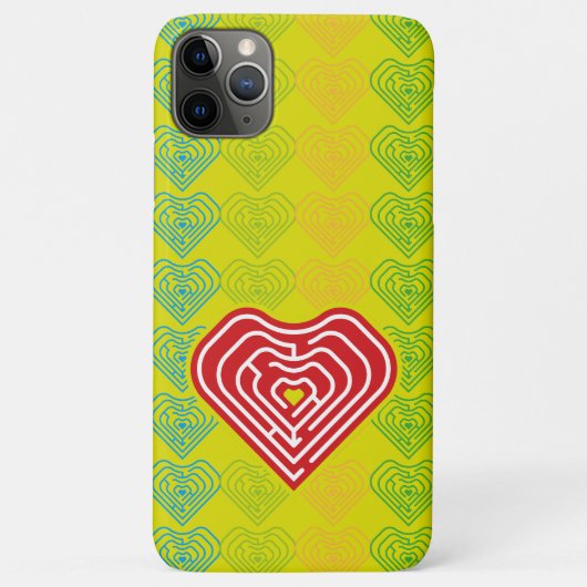 COQUES Case-Mate iPhone MAZE LOVE HEART BY MASANSER PIXELAT (Dos)