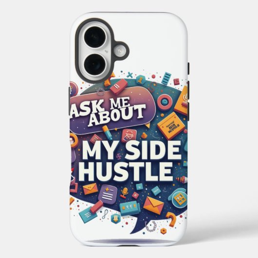 Coques Case-Mate iPhone Me Demander À Propos De Mon Côté Hustle (Verso)