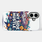Coques Case-Mate iPhone Me Demander À Propos De Mon Côté Hustle (Verso (horizontal))