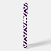 Coques Case-Mate iPhone Meandre violet et blanc (Verso / Droite)