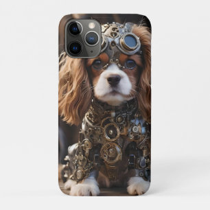 Case-Mate iPhone Case Mécanique Cavalier Spaniel Puppy Steampunk,