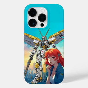 COQUE POUR iPhone 14 PRO MECHA WARRIOR - LA SUITE ANGEL DE KAORI MK78