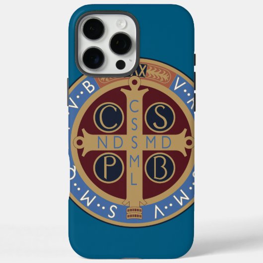 Coques Case-Mate iPhone Médaille de saint Benoît (Verso)