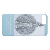 Coques Case-Mate iPhone médaille miraculeuse (Dos (Horizontal))