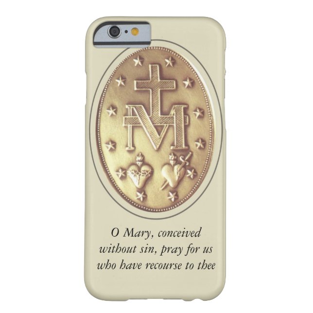 Coques Case-Mate iPhone médaille miraculeuse (Dos)