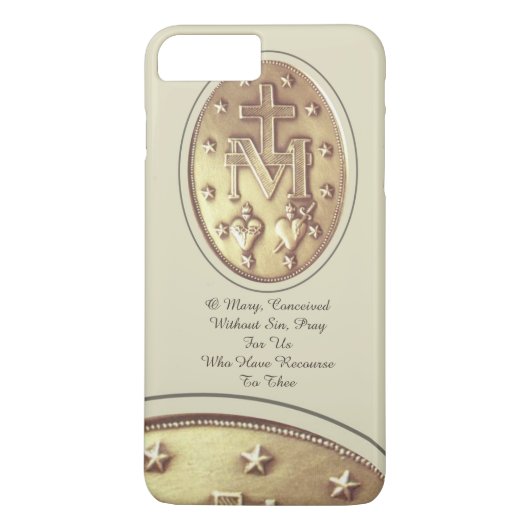 Coques Case-Mate iPhone médaille miraculeuse (Dos)