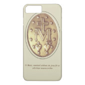 Coques Case-Mate iPhone médaille miraculeuse (Dos)