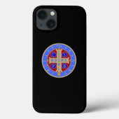 Coques Case-Mate iPhone Médaille ou croix de saint Benoît  (Verso)