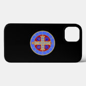 Coques Case-Mate iPhone Médaille ou croix de saint Benoît (Verso (horizontal))