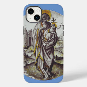 Coque Pour iPhone 14 Plus Médaillon avec saint Jean-Baptiste