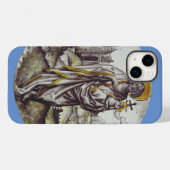 Coques Case-Mate iPhone Médaillon avec saint Jean-Baptiste (Verso (horizontal))