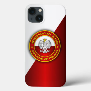 iPhone 13 Case Médaillon polonais
