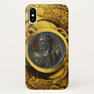 COQUES POUR iPhone MÉDALLION ROMAINE ANTIQUE BRONZE AVEC GRIFFINS D'O