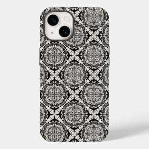 Coque Pour iPhone 14 Médallions et oiseaux