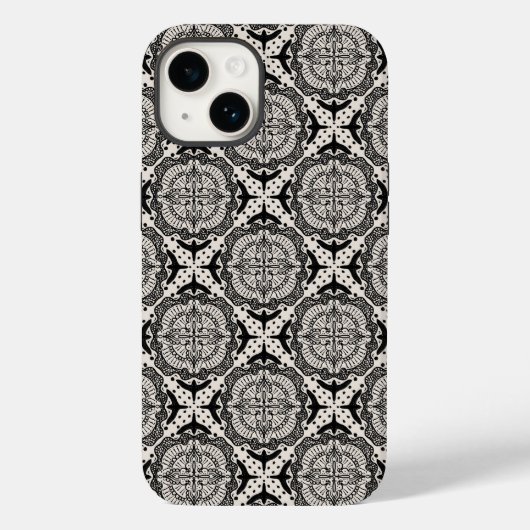 Coques Case-Mate iPhone Médallions et oiseaux (Verso)