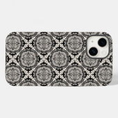 Coques Case-Mate iPhone Médallions et oiseaux (Verso (horizontal))