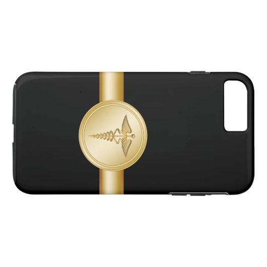 Coques Case-Mate iPhone Médecin caducée (Dos (Horizontal))