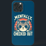 Case-Mate iPhone Case Médecin Extrait Funny Chat Maman Vie pour Mère<br><div class="desc">"Mental Checked Out" Funny Cat Maman design est le cadeau pur de la Fête des Mères pour les amoureux de les chats. Ce design plein d'esprit et de style montre l'amour pour les chats et les mamans. Parfait pour la Fête des Mères ou l'anniversaire, elle veut afficher sa fierté de...</div>
