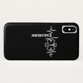 Coques Case-Mate iPhone Médecin infirmier paramétrique Heartbeat (Dos (Horizontal))