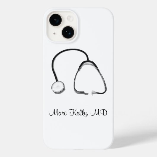 Coques Case-Mate iPhone Médecin stéthoscope Infirmière MD 4Mark (Verso)
