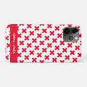 Coques Case-Mate iPhone Médecine Médicale étudiant médecin avec nom (Dos (Horizontal))