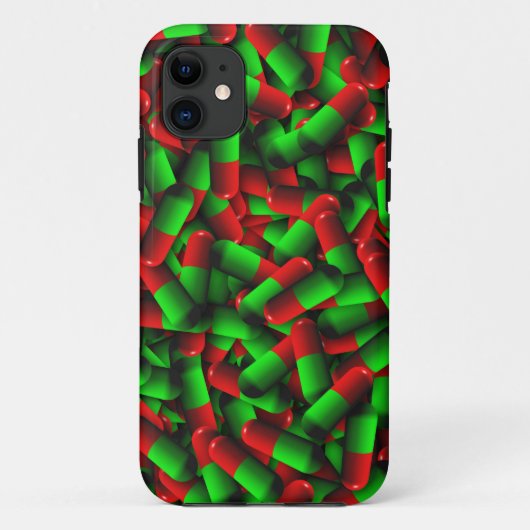 Coques Case-Mate iPhone médicaments pour pilules rouges (Dos)