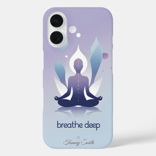 Coques Case-Mate iPhone Méditation zen - Respirer le design profond (Verso)