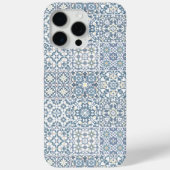 Coques Case-Mate iPhone Mediterranean Tiles, Moroccan, Majolica, Azulejo (Verso)