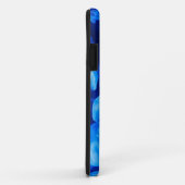 Coques Case-Mate iPhone Méduse bleue sous l'eau (Dos/Droite)